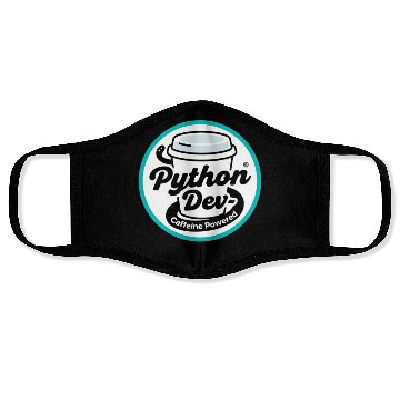 Discover Python Developer – Caffeine Powered Face Masks