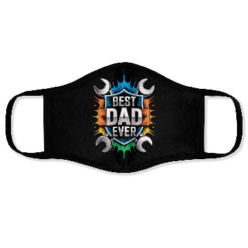 Discover Best Dad Ever Face Masks