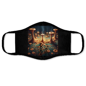Discover Fungi Forest Dream Face Masks