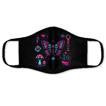 Discover Halloween Stay Weird Face Masks