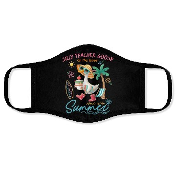 Discover Teacher Silly Teacher Goose Face Masks