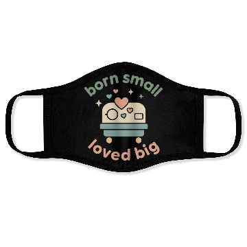 Discover NICU Sibling Preemie Big Brother Big Sister Face Masks