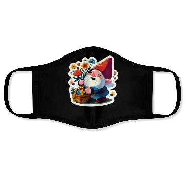 Discover A Gnomes Embrace Face Masks