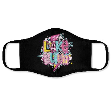 Discover Lake Bum Summer Vacation Face Masks