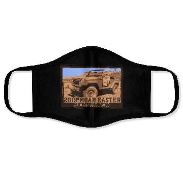 Discover Vintage Jeep Safari Face Masks
