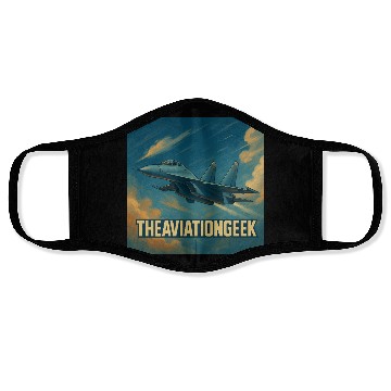 Discover the aviation geek Face Masks