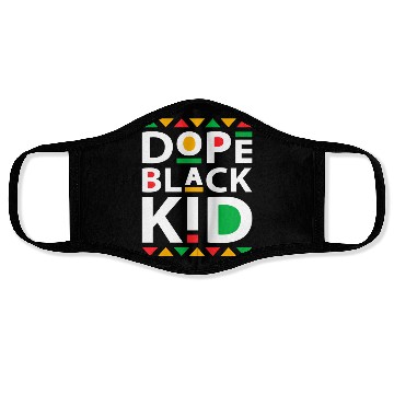 Discover Dope black kid black history month Face Masks