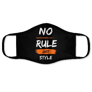 Discover No Rule Just Style – Bold Youth Streetwear Face Masks