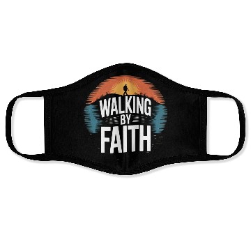 Discover Walking by Faith Face Masks