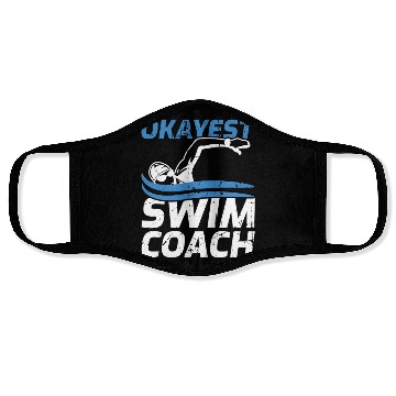 Discover Swimming Coach Face Masks