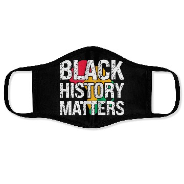 Discover Black History Matters Face Masks