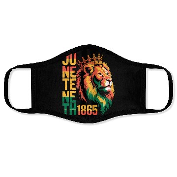 Discover Juneteenth 1865 Face Masks