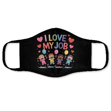 Discover Preschool Teacher Kindergarten Face Masks