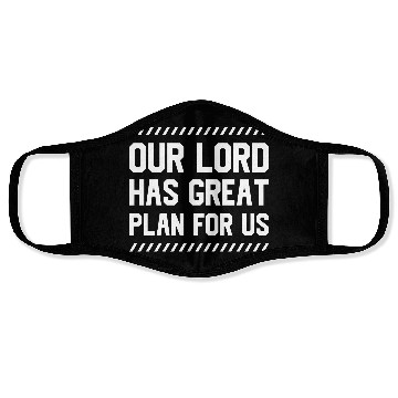 Discover Our Lord Has Great Plan For Us Christian Faith T-S Face Masks