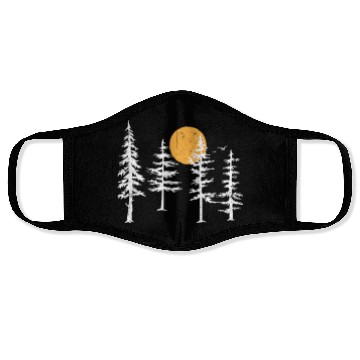 Discover Forest moon Face Masks