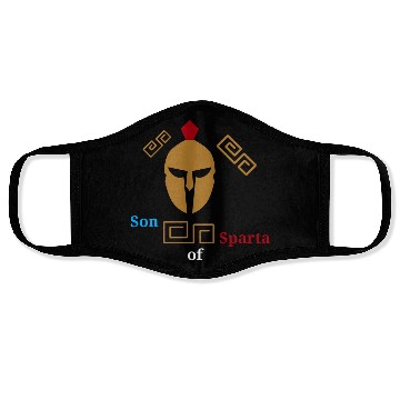 Discover Son Of Sparta Face Masks