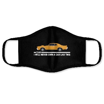 Discover Never Own This Car Face Masks