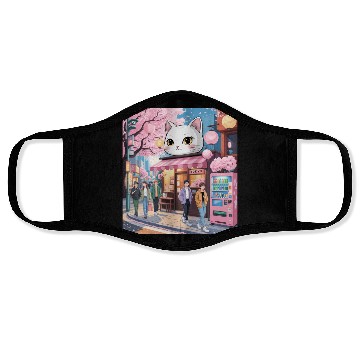 Discover Tokyo Sakura Stroll – Cute Girl Under Cherry Bloss Face Masks