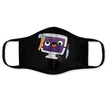 Discover Computer Hacker Funny Technical Pun Face Masks