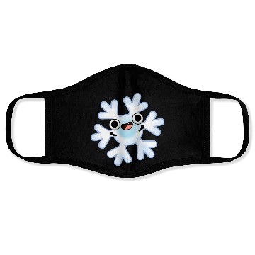 Discover Be Unique Funny Snowflake Pun Face Masks