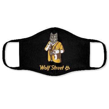 Discover Wolf street Face Masks