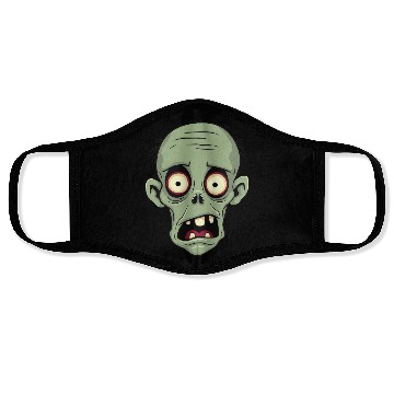 Discover Dumb Zombie With Missing Teeth Face Masks