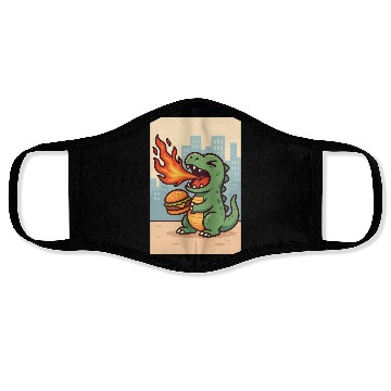 Discover Angry dino Face Masks