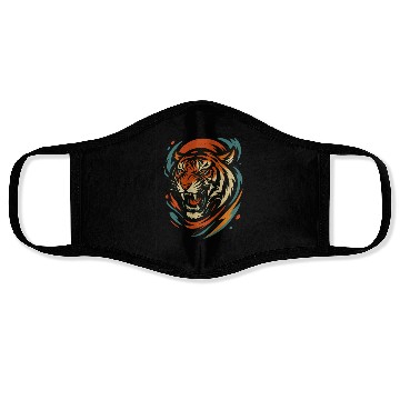 Discover Tiger Head Face Masks