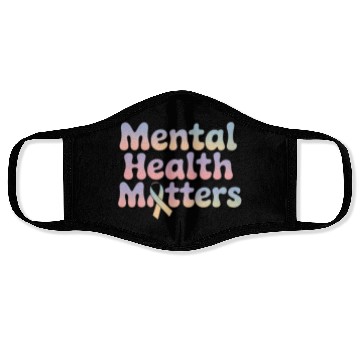Discover Mental Health Matters – Awareness & Support Face Masks