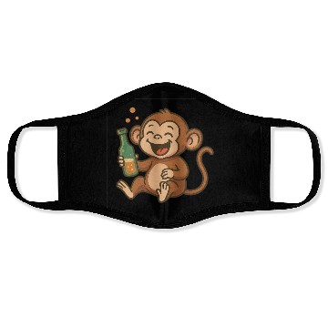 Discover Drunk Party Monkey Face Masks