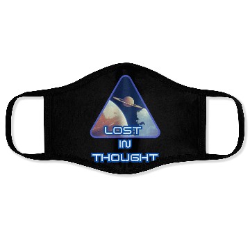 Discover Cosmic Planet Saturn Space Design Face Masks