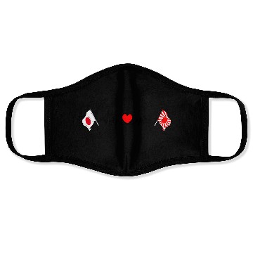 Discover Heartbeat with Japan & Rising Sun Face Masks