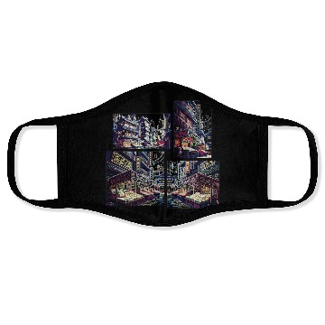 Discover Where Tradition Meets Neons Twilight Face Masks