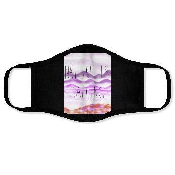 Discover Nature is calling Face Masks