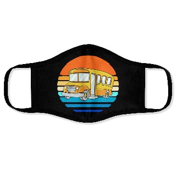 Discover School Bus Driver Face Masks