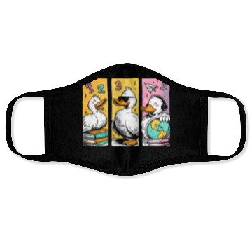 Discover Bruh We Back Silly Goose Back to School Face Masks