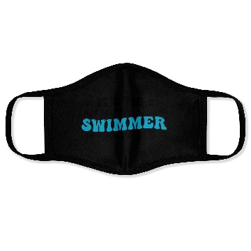 Discover It's Me, Hi I'm The Swimmer It's Me I Love Swim Face Masks