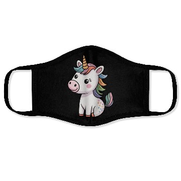 Discover Believe in Magic – Cute Rainbow Unicorn Fantasy Face Masks