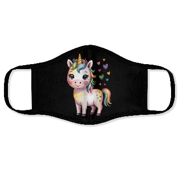 Discover Believe in Magic – Cute Rainbow Unicorn Fantasy Face Masks