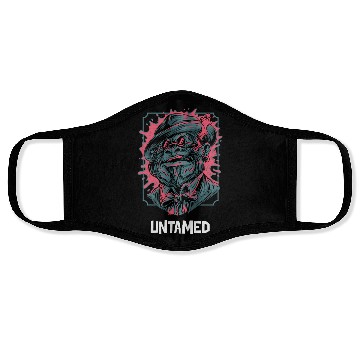 Discover Rebel Gorilla with Cigar and Sunglasses Face Masks