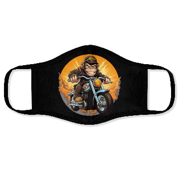 Discover Monkey Motorcycle / Motorcyclist Monkey Face Masks
