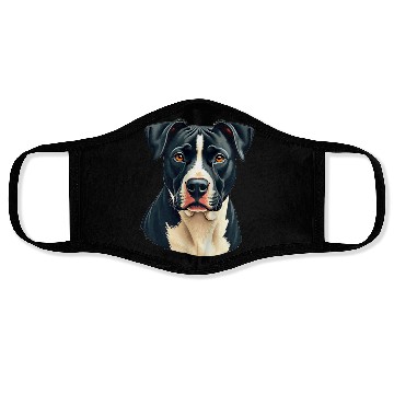 Discover “Pit Bull” – Bold & Beautiful Dogs Face Masks