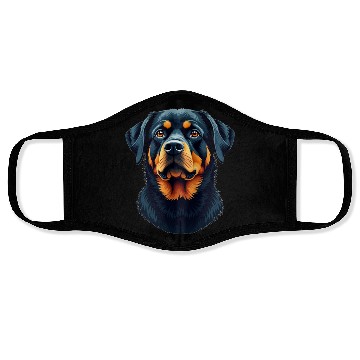 Discover “Rottweiler” – Bold & Beautiful Dogs Face Masks