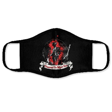 Discover The Devil Gets No Sympathy Face Masks