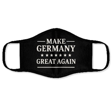 Discover Make Germany Great Again – Vintage Style Stars Face Masks