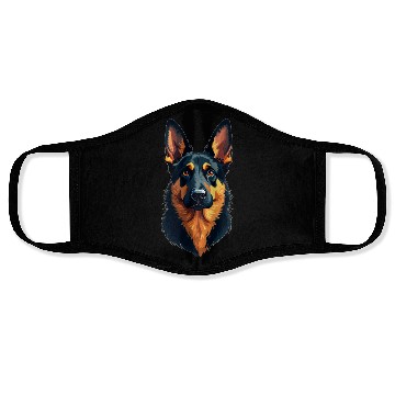 Discover “German Shepherd” – Bold & Beautiful Dogs Face Masks