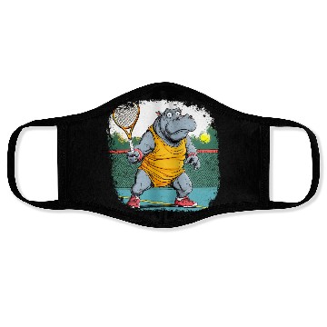 Discover Hippo tennis Face Masks