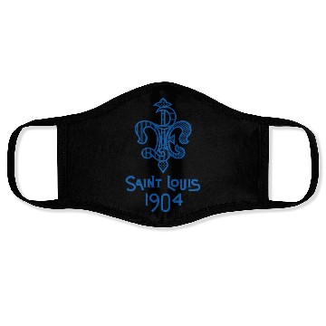 Discover St. Louis 1904 Games - LPE Blue Face Masks