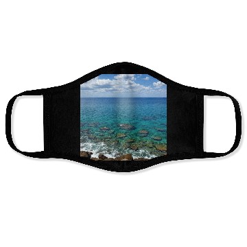 Discover Serene Ocean View Face Masks