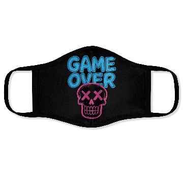 Discover GAME OVER GLOW Face Masks